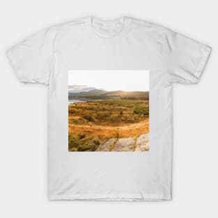 SCENERY 89 - Autumn Mountainous Landscape Forest Nature Wilderness T-Shirt